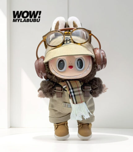 LABUBU Luxury Outifits Burberry Classic color  Set Clothes